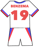Lyon shirt number 19
