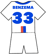 Lyon shirt number 33
