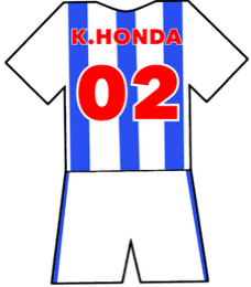 Keisuke Honda shirt