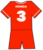 Keisuke Honda shirt