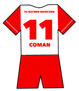 Bayern Munich shirt number 11