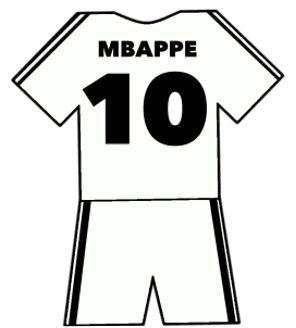 Kylian Mbappé shirt