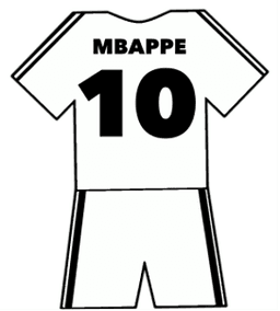 Real Madrid shirt number 10