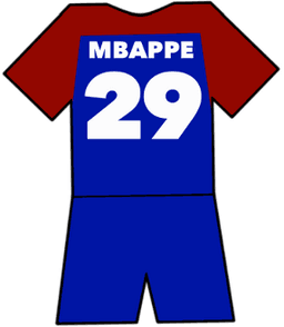 Paris Saint-Germain shirt number 29