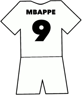 Kylian Mbappé shirt
