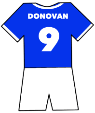 Everton shirt number 9