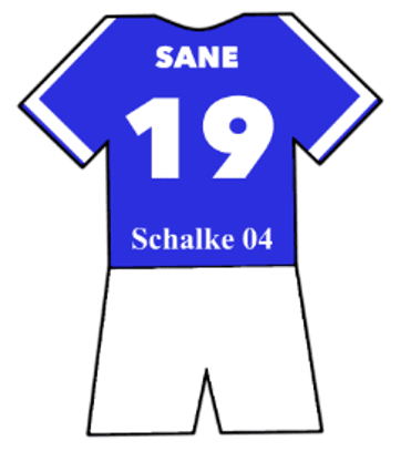 Leroy Sane shirt