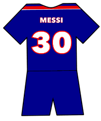 Paris Saint-Germain shirt number 30