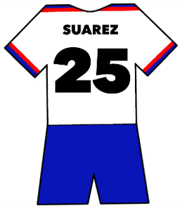 Nacional shirt number 25