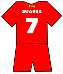 Liverpool shirt number 7