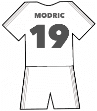 Luka Modric shirt