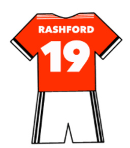 Manchester United shirt number 19