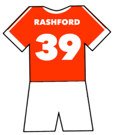 Marcus Rashford shirt