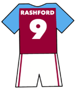 Aston Villa shirt number 9