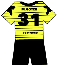 borussia dortmund shirt number 31