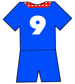 Dinamo Zagreb shirt number 9