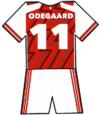 Martin Odegaard shirt