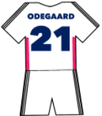 Martin Odegaard shirt