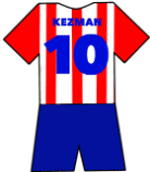 Atletico Madrid shirt number 10