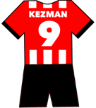 PSV Eindhoven shirt number 9