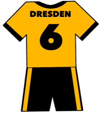 Dynamo Dresden shirt number 6