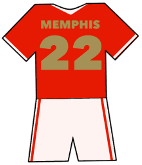 PSV Eindhoven shirt number 22