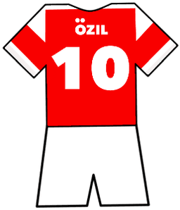 Arsenal shirt number 10
