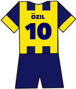 Fenerbahce shirt number 10