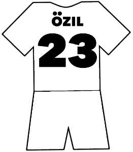 Mesut Özil shirt