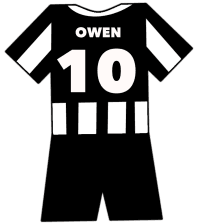 Newcastle Utd shirt number 10