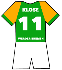 Werder Bremen shirt number 11