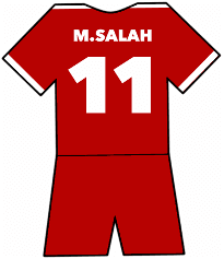 Mohamed Salah shirt