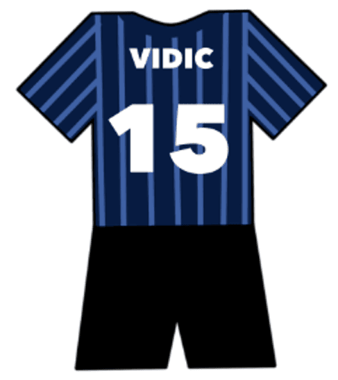 Nemanja Vidic shirt