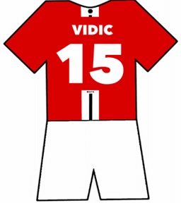 Manchester United shirt number 15