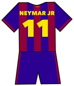 Barcelona shirt number 11