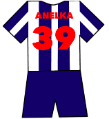 West Bromwich Albion shirt number 39