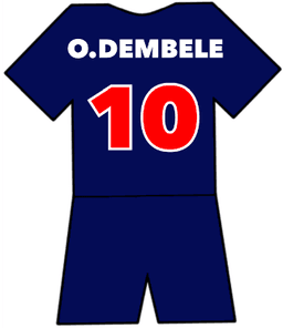 Paris Saint-Germain shirt number 10