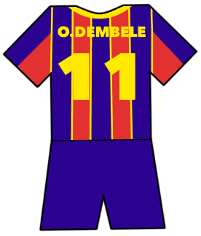 Ousmane Dembele shirt