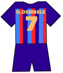 Ousmane Dembele shirt