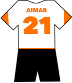 Valencia shirt number 21