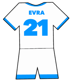 Marseille shirt number 21