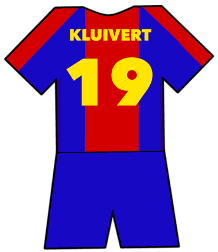 Barcelona shirt number 19