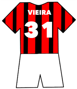 AC Milan shirt number 31