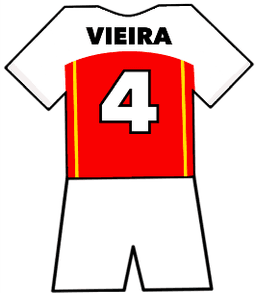 Arsenal shirt number 4