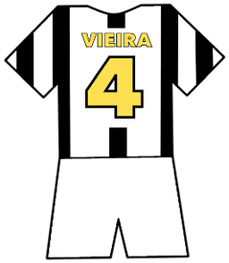 Juventus shirt number 4