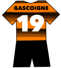 Paul Gascoigne shirt