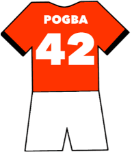 Manchester United shirt number 42