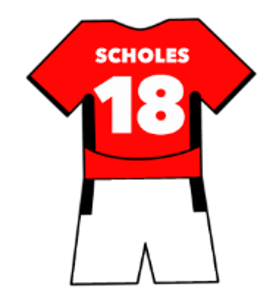 Paul Scholes shirt