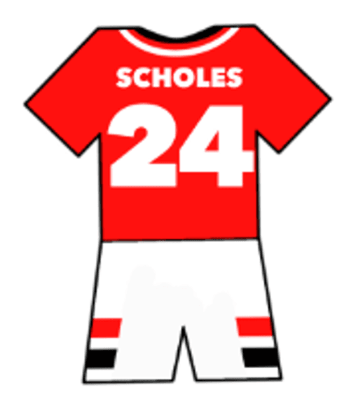 Paul Scholes shirt