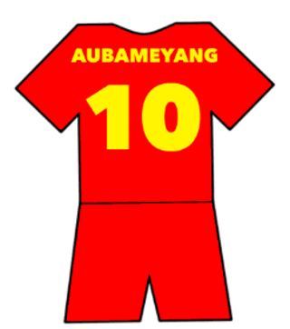 Pierre Emerick Aubameyang shirt